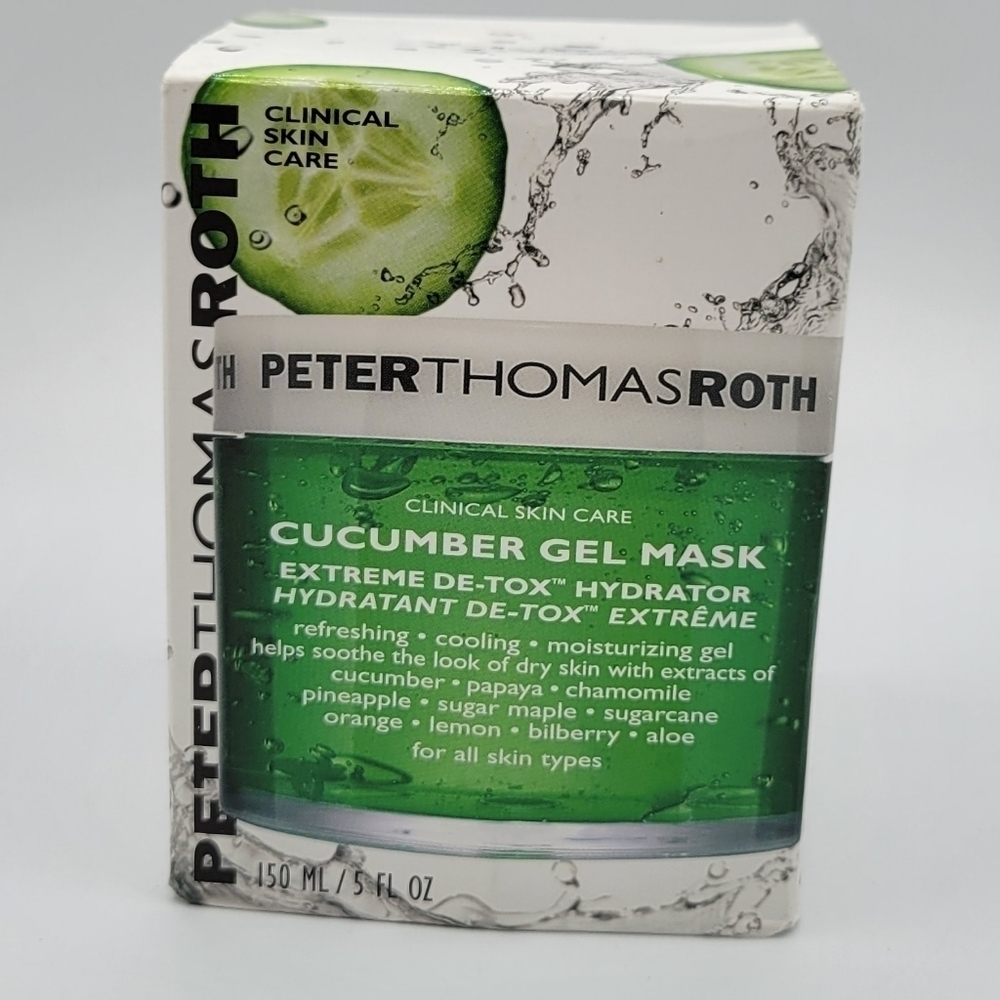 New Peter Thomas Roth Cucumber Gel Mask 5 oz